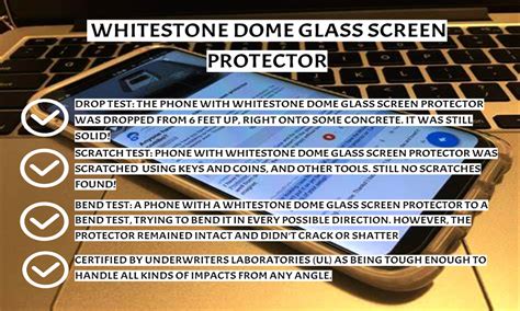 dome glass screen protector drop test|Whitestone Dome Glass – The Ultimate Screen .